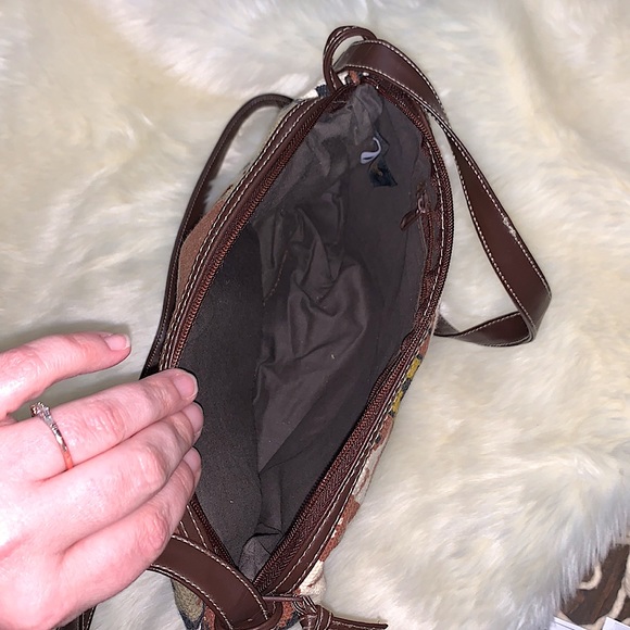 🎉HP🎉Bohemian Style Aztec Design Printed Woven Vintage Crossover Shoulder Purse - Picture 12 of 16